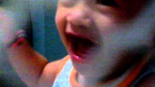 ethan laughing at mommy. :))