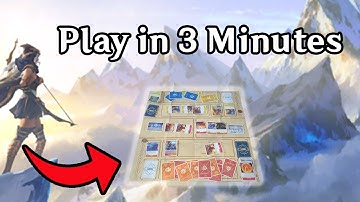 How to play Riftbound TCG in 3 minutes! - League of Legends TCG