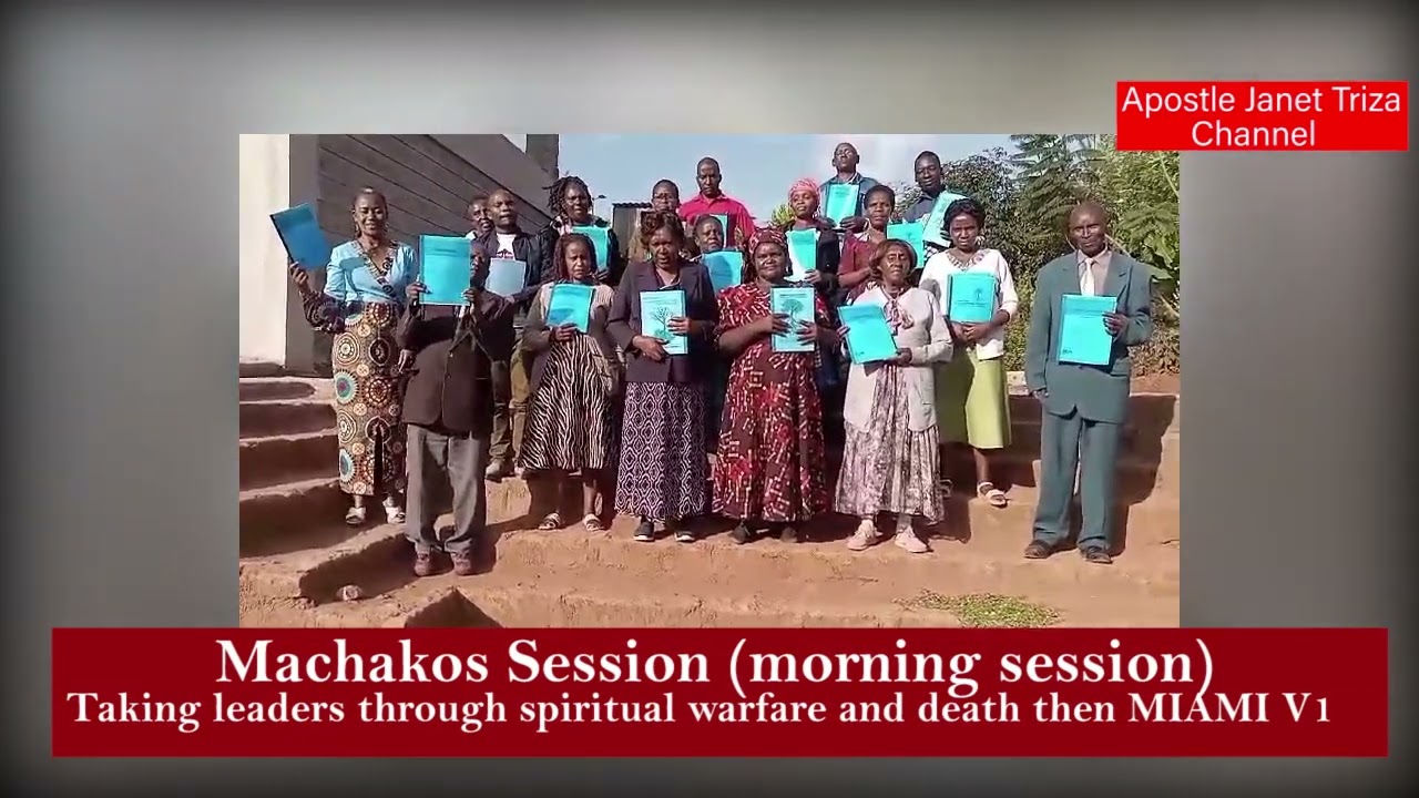 Warfare and Death End Times Machakos-FDM Training Sessions_Apostle Janet Triza