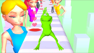 FROG PRİNCE RUSH in MAX LEVEL- All Levels Gameplay Walkthrough Android İOS