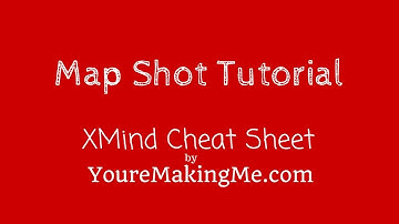 Map Shot Tutorial - XMind Plus - Creative Toolbox