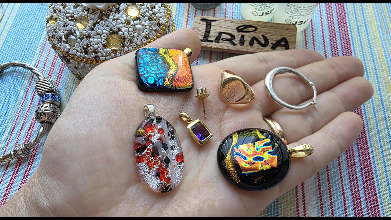 Found REAL GOLD and SILVER in scrap bag!! Very lucky garage sale lot! 