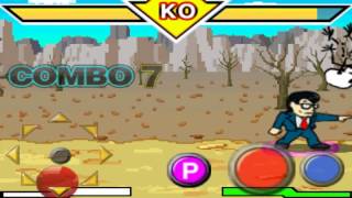 Clark Combo skill ( Mighty Fighter 2 )