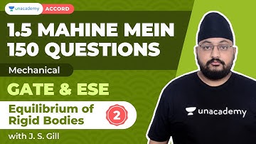 Equillibrium of rigid bodies 2 | Engineering Mechanics | Mechanical | JS Gill