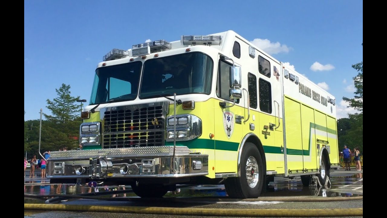 Paramus, NJ Rescue Squad 7 Wetdown 8/16/15 YouTube