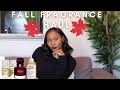 NEW FALL FRAGRANCE HAUL| NEW PERFUMES FOR FALL/WINTER