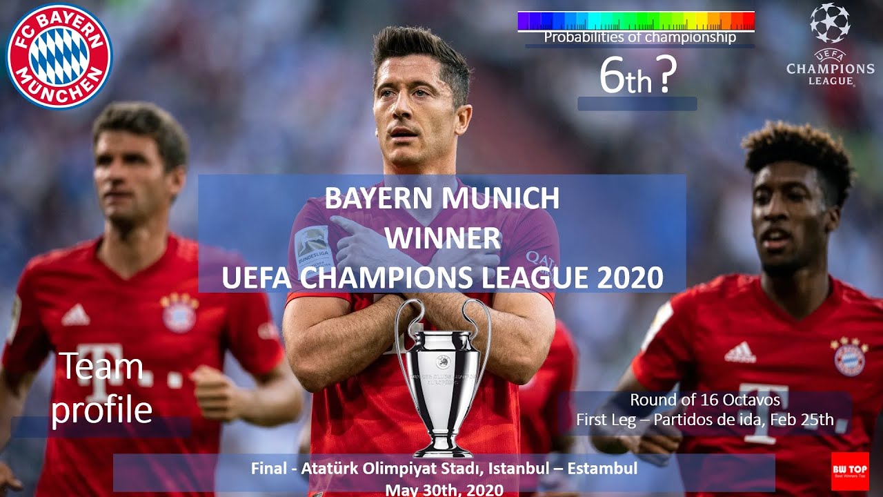 Bayern Munich winner UEFA Champions League 2020 ...