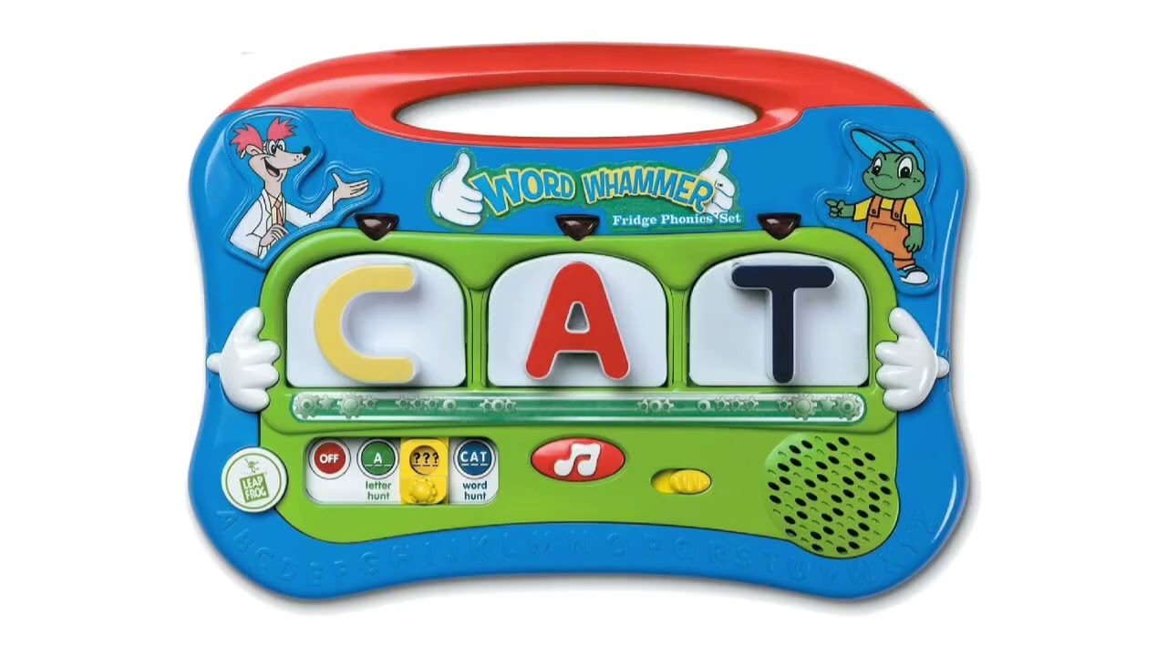 Создал слово! (ZED) - Набор для изучения фонетики на холодильнике LeapFrog Word Whammer