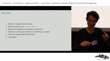 Compose :: Melbourne 2017 - Justin Bedő - BioShake: A Haskell EDSL for Bio-Informatics Pipelines