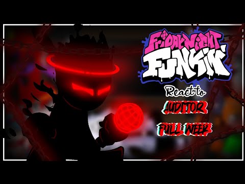 Friday Night Funkin React to |AUDITOR FULL WEEK| - YouTube