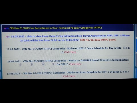 NTPC CBT 2 Exam Date & City Information | SpeedUp Education