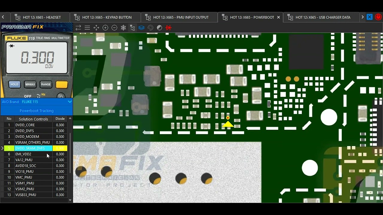 INFINIX HOT 12i X665: KEY, CHARGING, PMU I/O, POWERBOOT, AUDIO, HEADSET ...