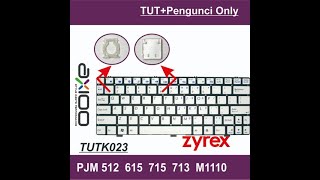 ET10 TUTK023 Tombol Tut TUTS Key Pengunci Dudukan Keyboard Notebook Laptop Axioo Pico PJM  512 615 715 713 M1110  A812