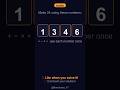 Make 24 with 1, 3, 4, 6 — Hard Mode #25