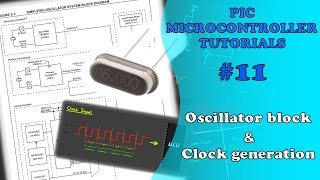 PIC MCU TUTORIALS #11 - Oscillator block & Clock generation (Absolute Beginner)