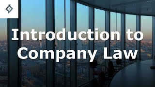 Introduction to Company Law