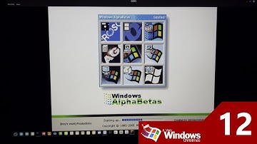 Taking a look at Windows AlphaBetas | A Very Windows Christmas 2025 Day 12