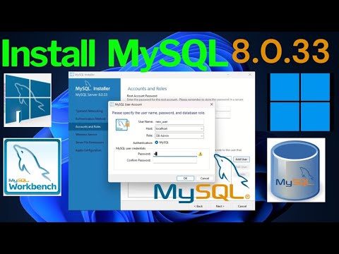 MySQL 8.0.33 Installation on Windows 10/11 [Server and Workbench]