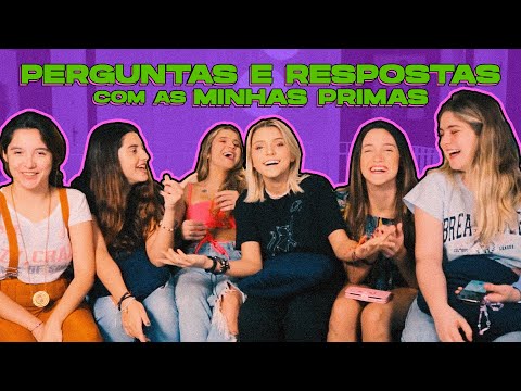 My cousins ​​answered fans' questions about me.