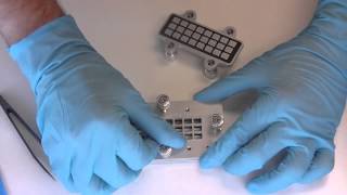 Install a 24-Well Substrate Slide on Multiplex Microarray