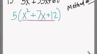 Polynomials and Factoring study guide # 14