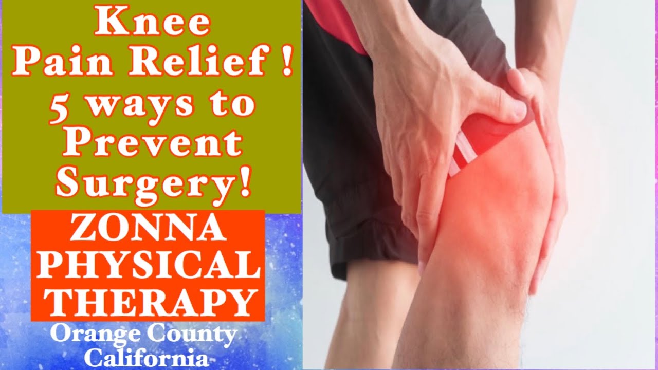 How to avoid knee replacement surgery
