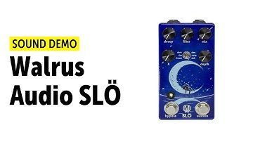 Walrus SLÖ Sound Demo (no talking) with Korg Minilogue XD