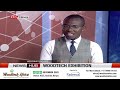 Sanyal desai ceo radeecal communications live on ktn news talking about woodtech africa