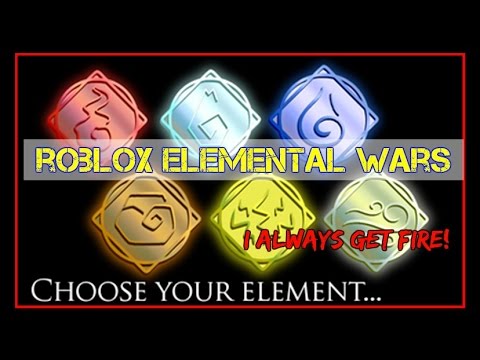 I Always Get Fire! Roblox Elemental Wars! - YouTube