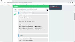 Java program to generate a list of N random double values