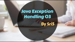 Java Exception Handling 03 || Checked Exceptions
