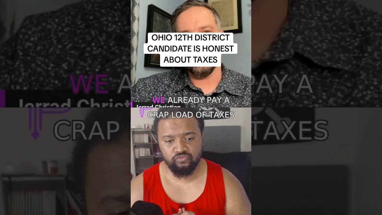 OHIO 12TH DISTRICT CANDIDATE IS HONEST ABOUT TAXES