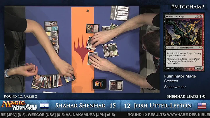 2013 Magic World Championship - Round 12 Modern - ...