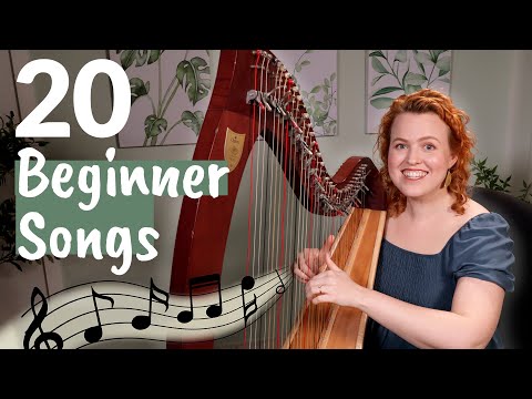 Teach yourself these Beginner Harp Pieces