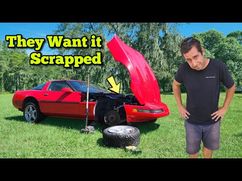 The State of Florida Wants to Dismantle my Mint 4,500 Mile Corvette