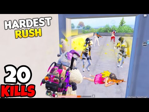Why This Is The *hardest* Place To Rush In The Whole Map • (20 Kills) • Bgmi Gameplay