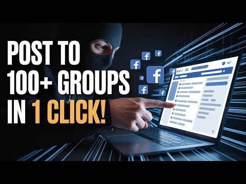 Auto Posting On Facebook Groups Made EASY In 2025 | | Post To 100+ Groups In 1 Click!