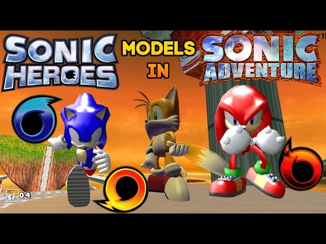 Lot De Jeux PC : Sonic Heroes + Sonic Adventure DX - Version Française - Bon état