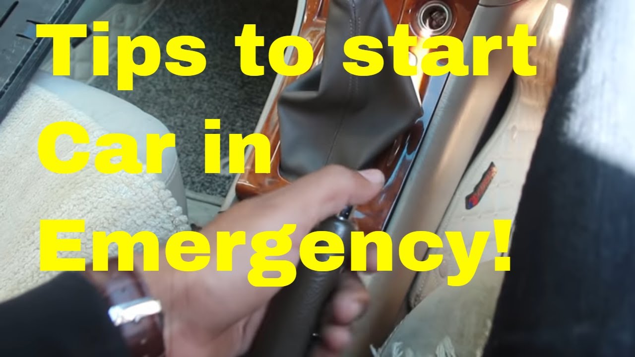 Car Battery Problem? Tips for Emergency start! YouTube