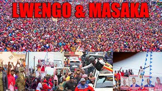 LIVE: H.E. Bobiwine heads to Lwengo & Masaka - Streets already Flooded - Its Massive | Day 78