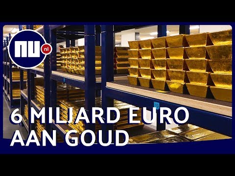 Exclusief kijkje in zwaarbeveiligde goudkluis DNB | NU.nl