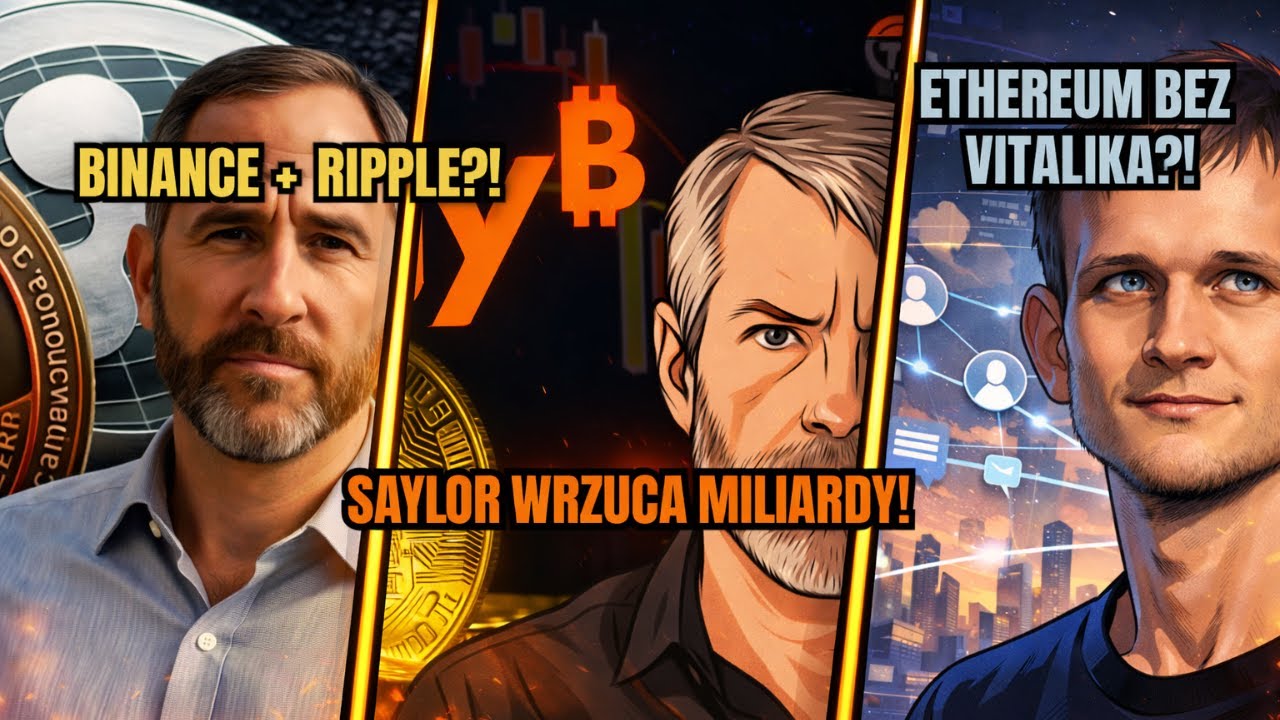 Binance odpala stablecoina Ripple?! Saylor kupuje za miliardy, a Solana walczy o życie!