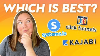 The Best Marketing Software for your Business in 2023 (Systeme.io vs ClickFunnels vs Kajabi)