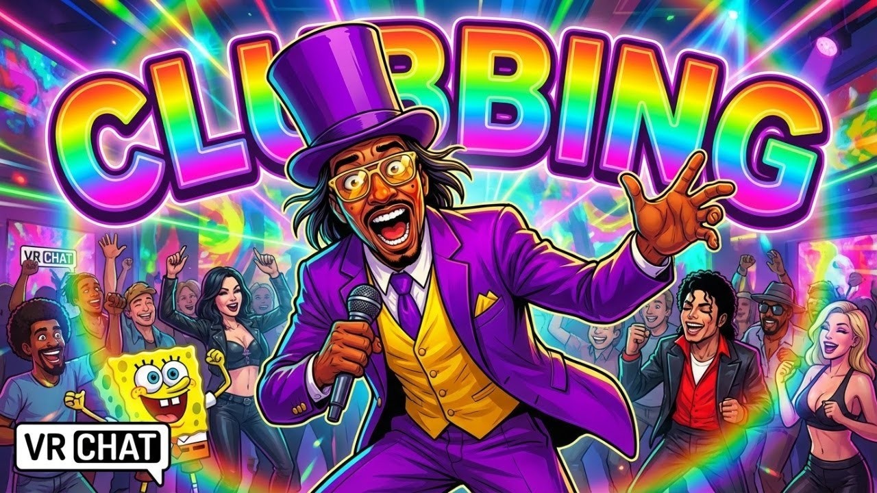 JEROME GOES to the CLUB on VRCHAT! (GAY THUG TROLLING)