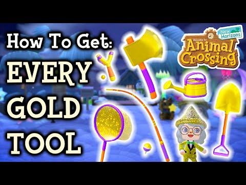 Video: Animal Crossing Golden Tools: Hvordan Tjene Og Få Golden Tools I New Horizons