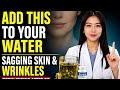 After 60 STOP Plain Water! THIS Powerful Drink Rebuilds Collagen & Firms Aging Skin Naturally