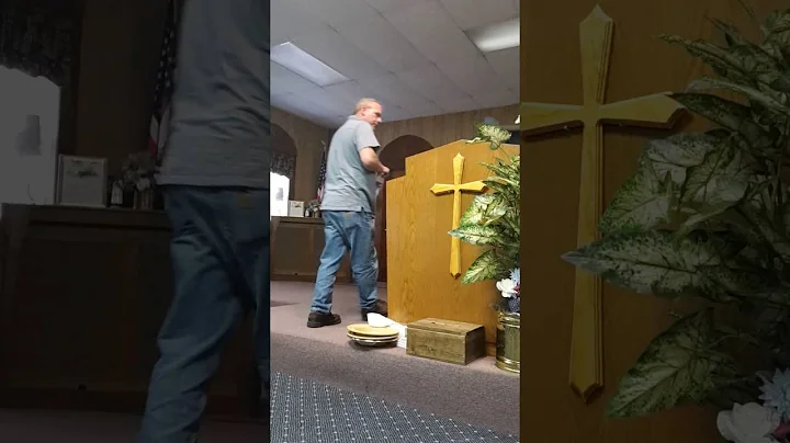 New Hope Church, Bro. Eddie Sisk's first message.