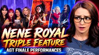 Nene Royal - AGT Finale Performances | TRIPLE FEATURE | REACTION | First Time Hearing