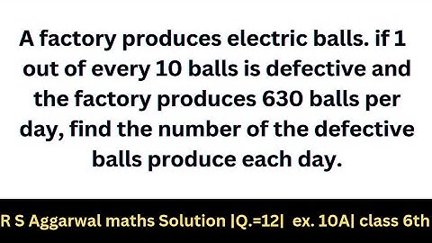 solution of r s aggrawal maths class 6th | Exercise 10A | Question 12 | Ratio |