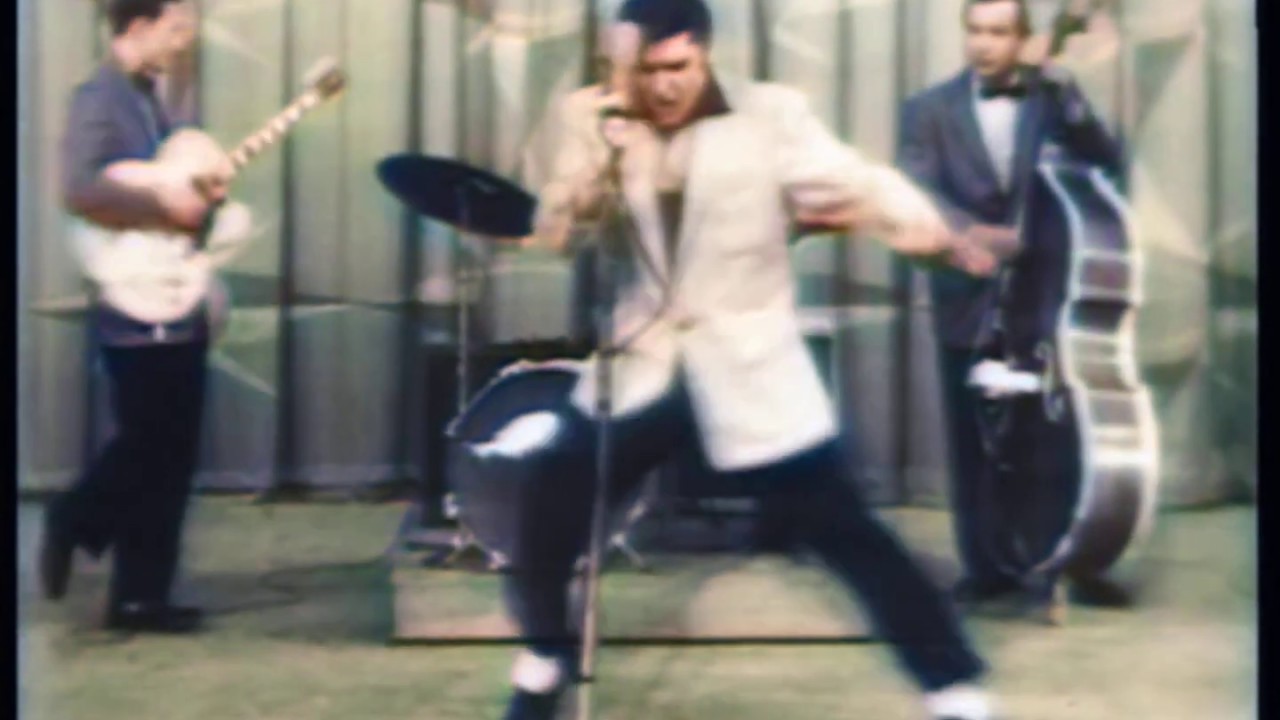Elvis Presley Dancing To Hound Dog